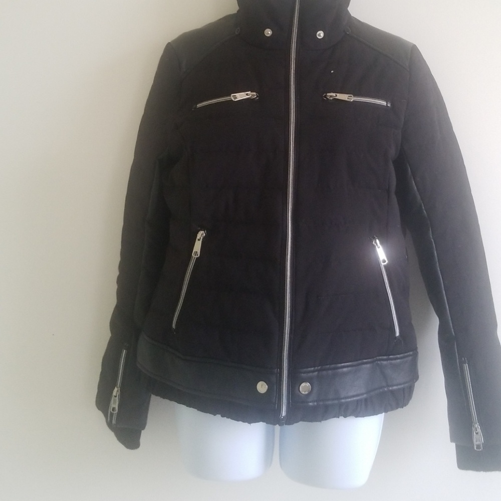 Black Rivet Coat